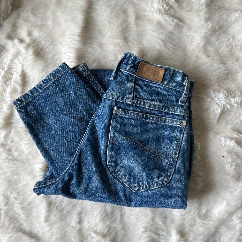 Vintage Lee Women's Blue Jeans